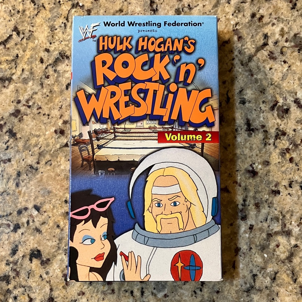 Hulk Hogan's Rock 'n' Wrestling Volume 2 (VHS, 1999) Rare WWF Animated